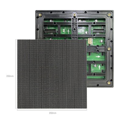 Hoch erneuern LED Werbungs-Schirm des Lüfter-im Freien für große Quadrate p8