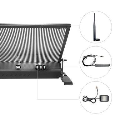Hochauflösender 1R1G1B Schirm Constant Current Drive des Taxi-LED