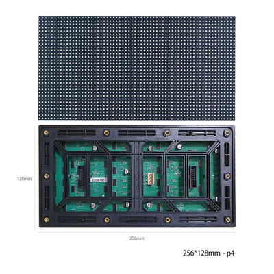 P4mm LED Pixel-Struktur-Anzeige des Werbungs-Schirm-1R1G1B im Freien