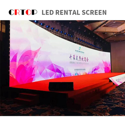 Vedio-Wand-Anzeige Schirm P3.91mm 4500cd Miet-LED im Freien