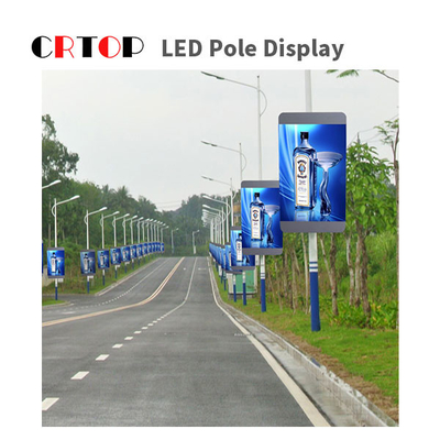 Der hohen Auflösung P3mm Modul Straßenlaterne-Pole LED-Anzeigen-192*192mm