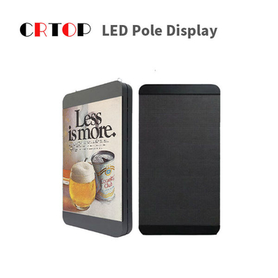 Wasserdichte Pole LED-Anzeige der Straßenlaterne-IP65 für Werbung