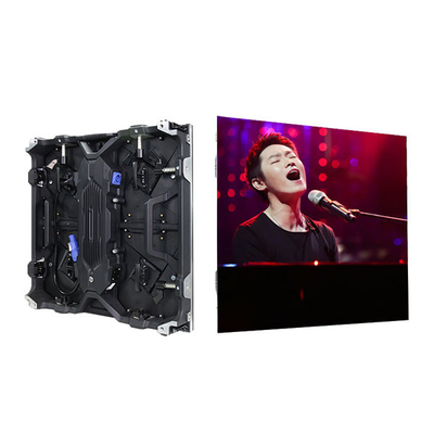 Der Form-P3.91mm Struktur LED Schirm-im Freien sterben Miet-des Pixel-1R1G1B
